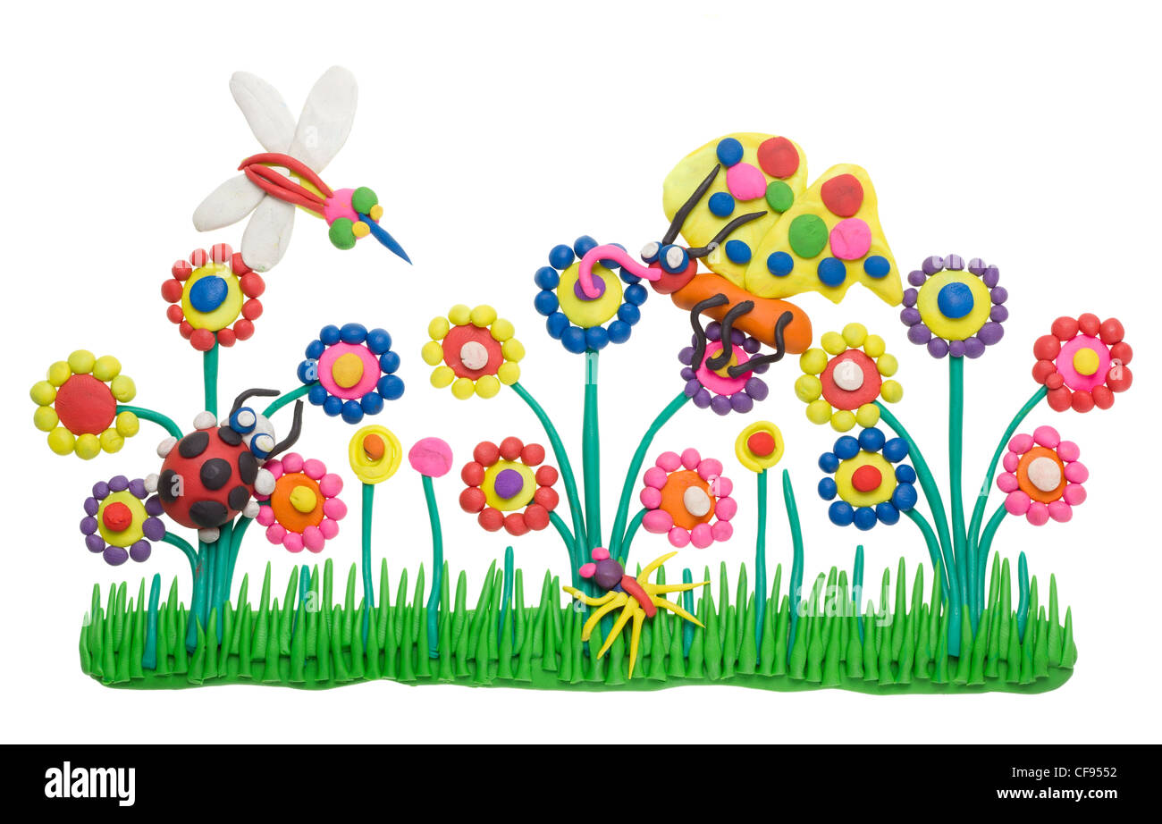 Plasticine collage deals