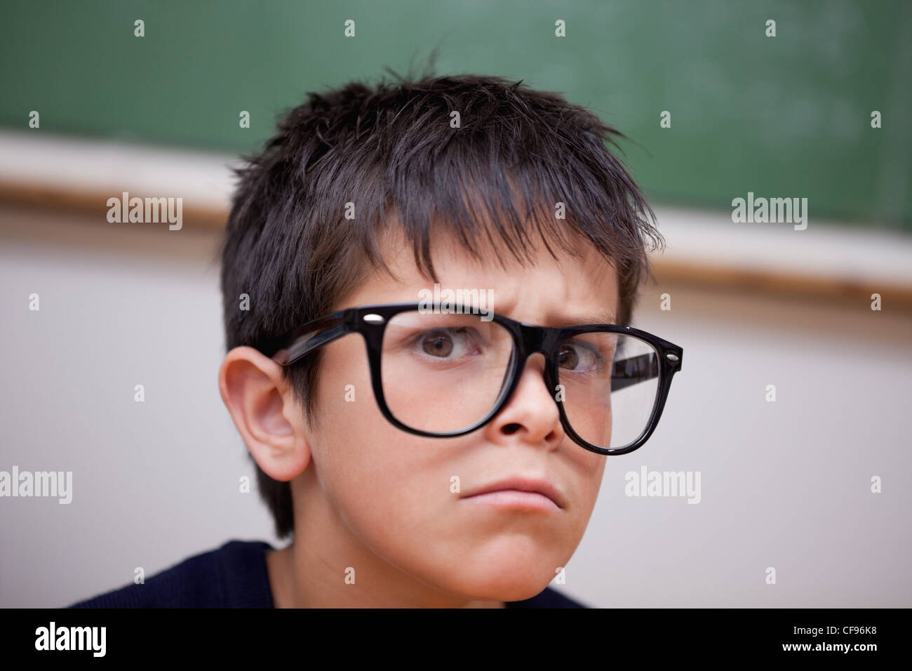 Vintage boy serious student hi-res stock photography and images - Alamy