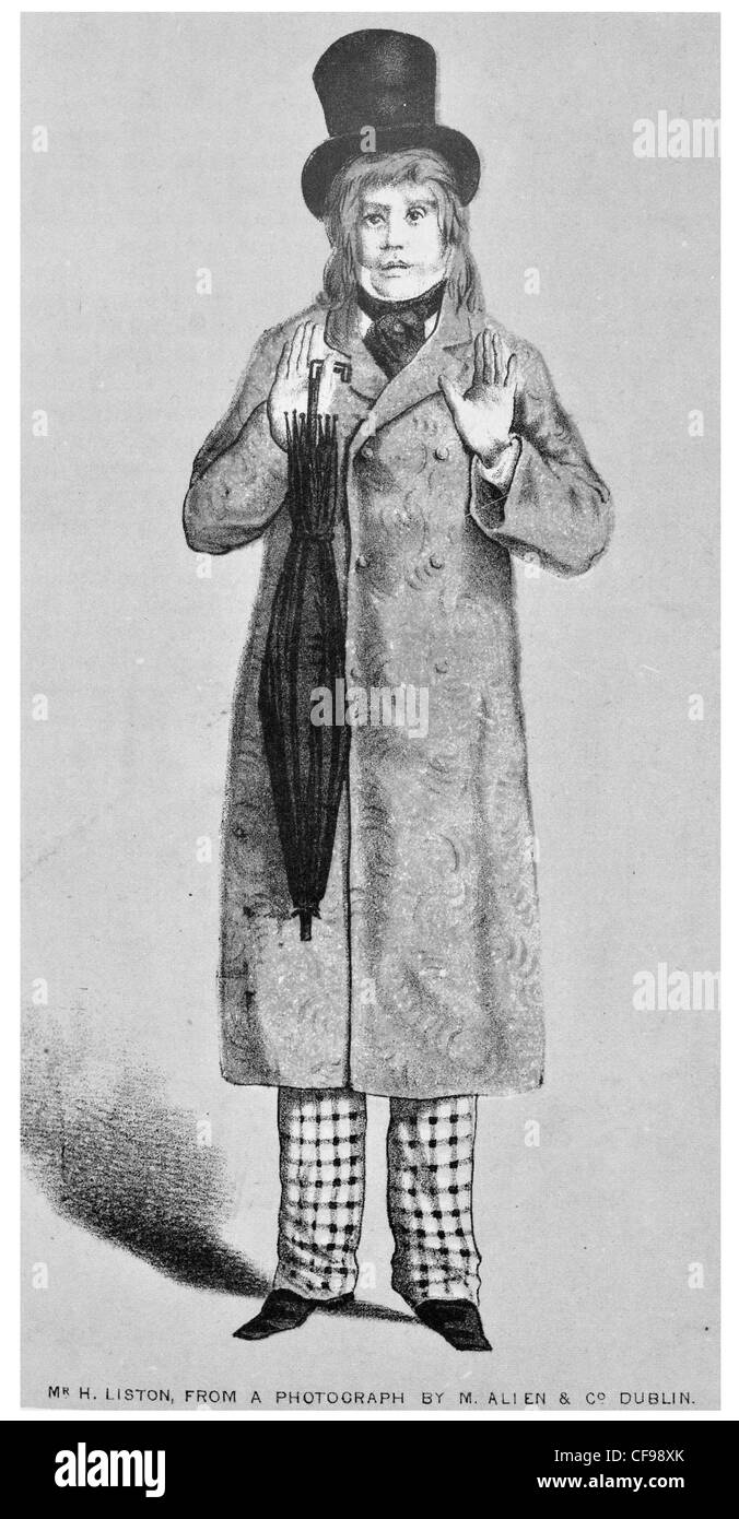 Mr H Liston Stock Photo Alamy