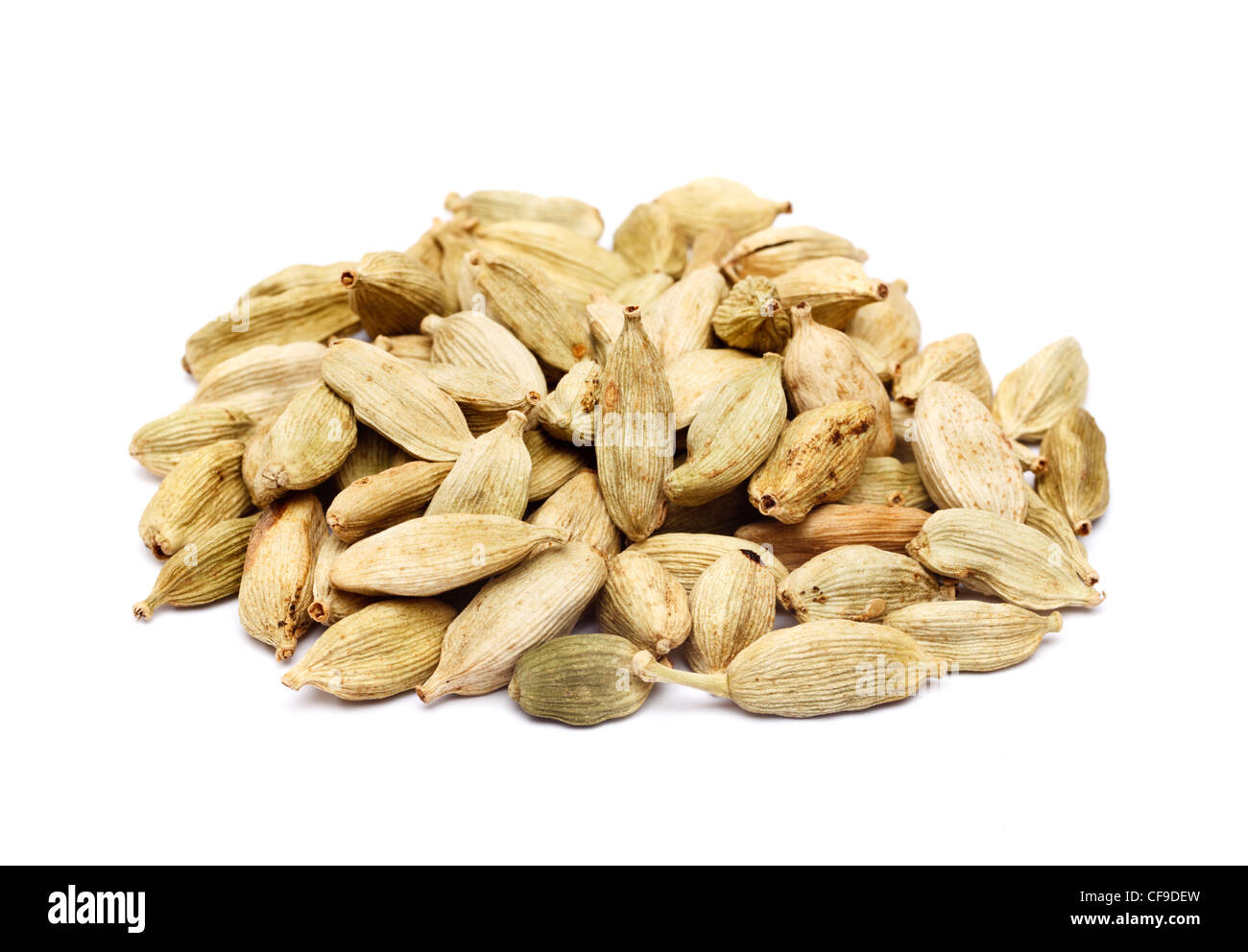 Cardomom seeds pods Stock Photo