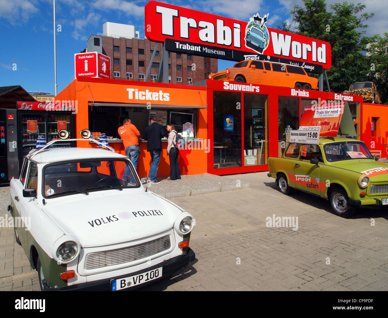 Trabi World, Berlin, Germany Stock Photo