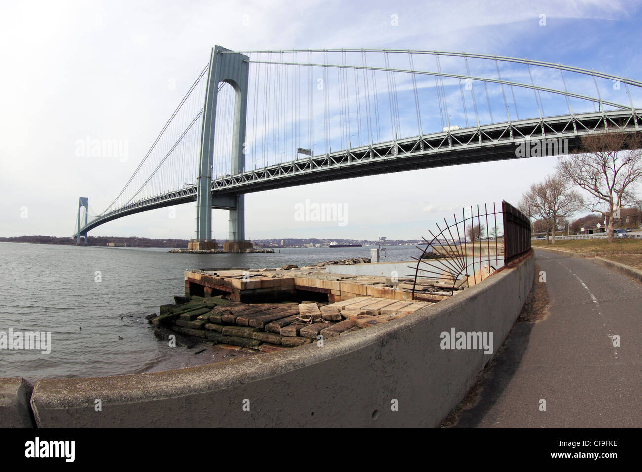 Verrazano narrows bridge at hires stock photography and images Alamy