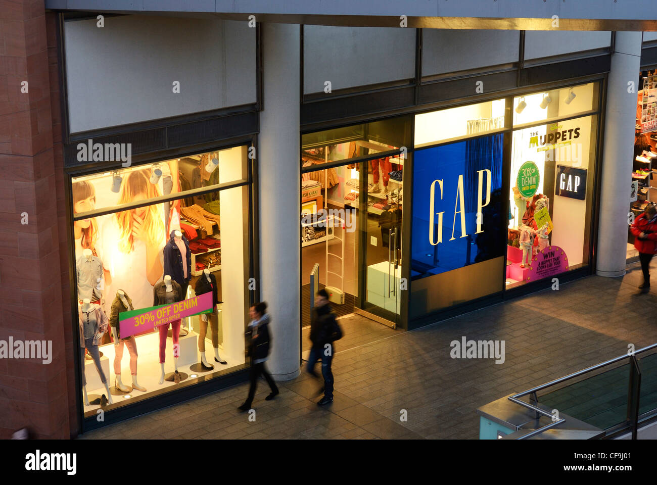 GAP clothing shop in Liverpool Stock Photo Alamy