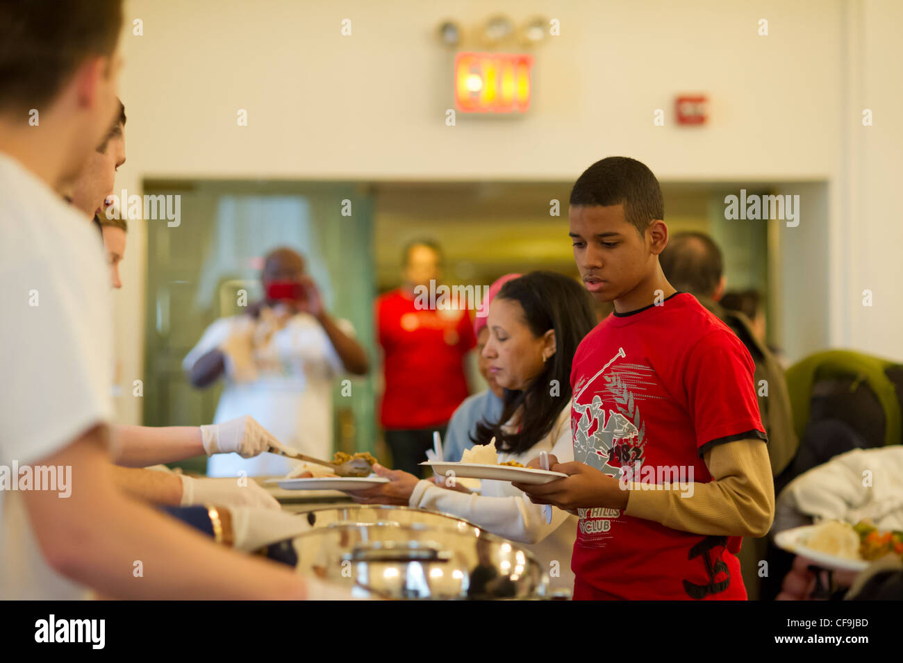 St. Francis of Assisi church gives the homeless and working poor a