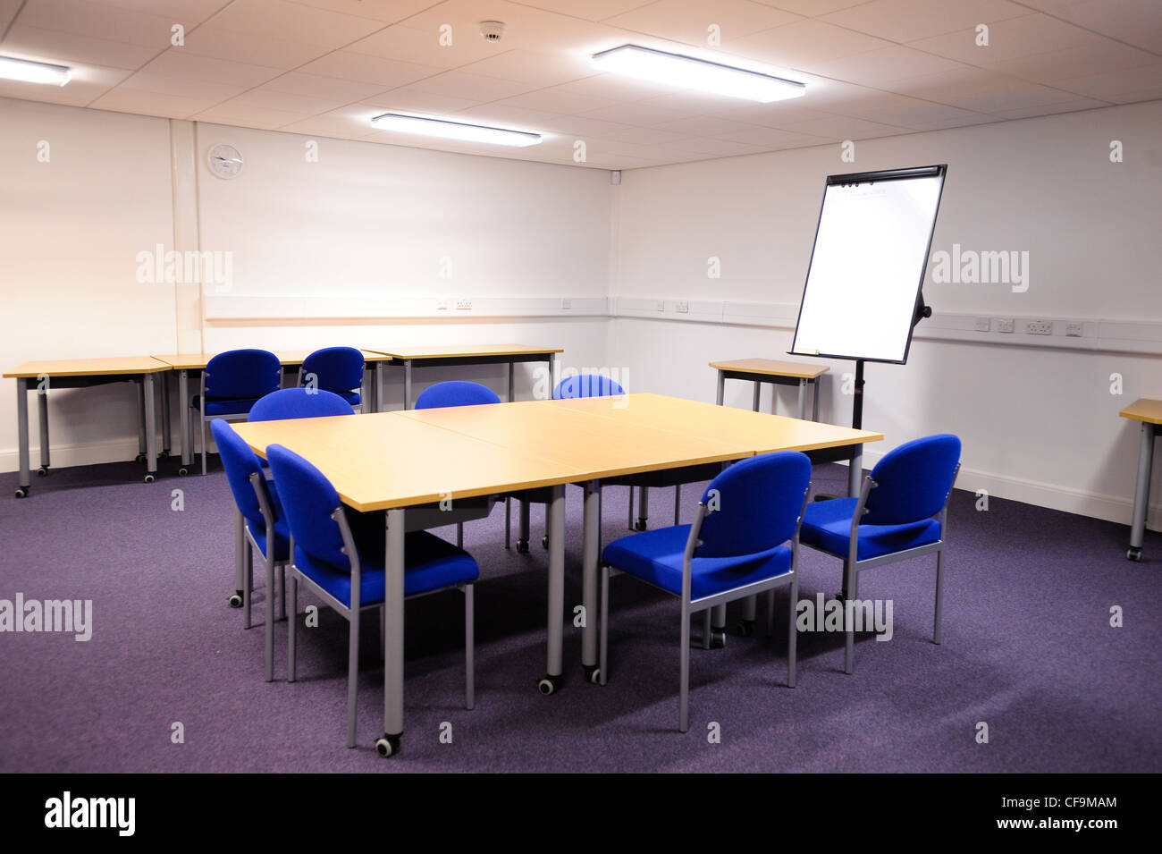 A modern well equipped board room Stock Photo - Alamy