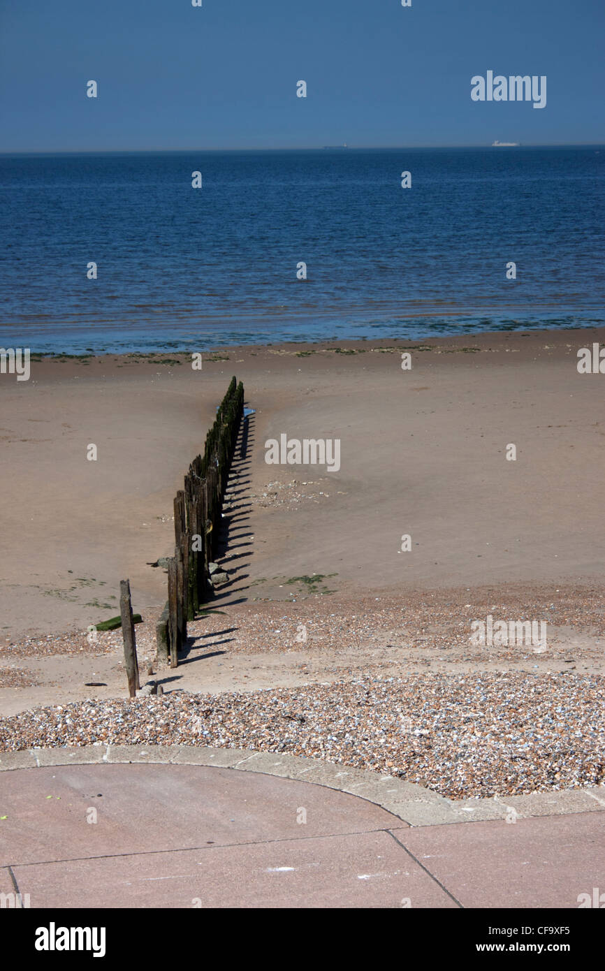 Beach defense Stock Photo