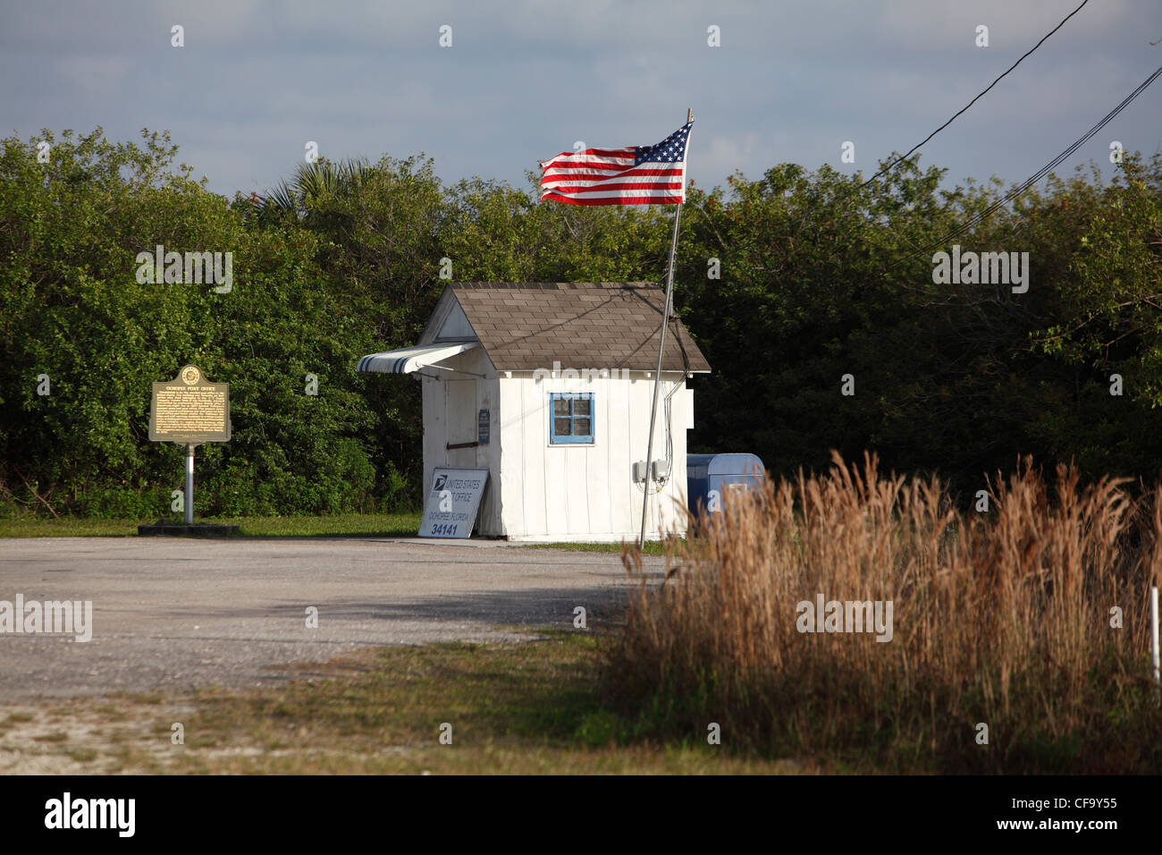Ochopee Post Office, considered the smallest post office in the United