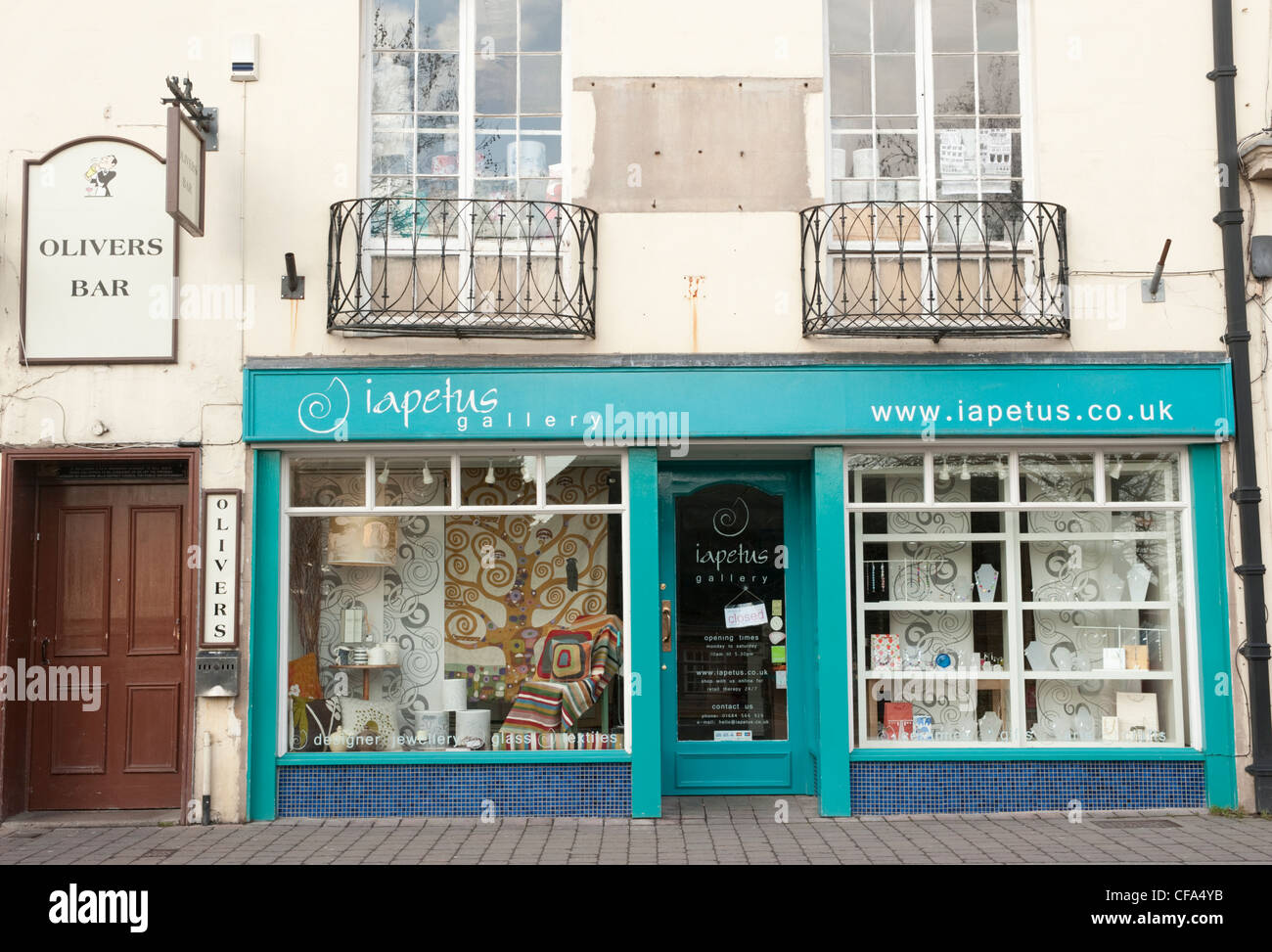 Arts and crafts gallery in Malvern Stock Photo Alamy