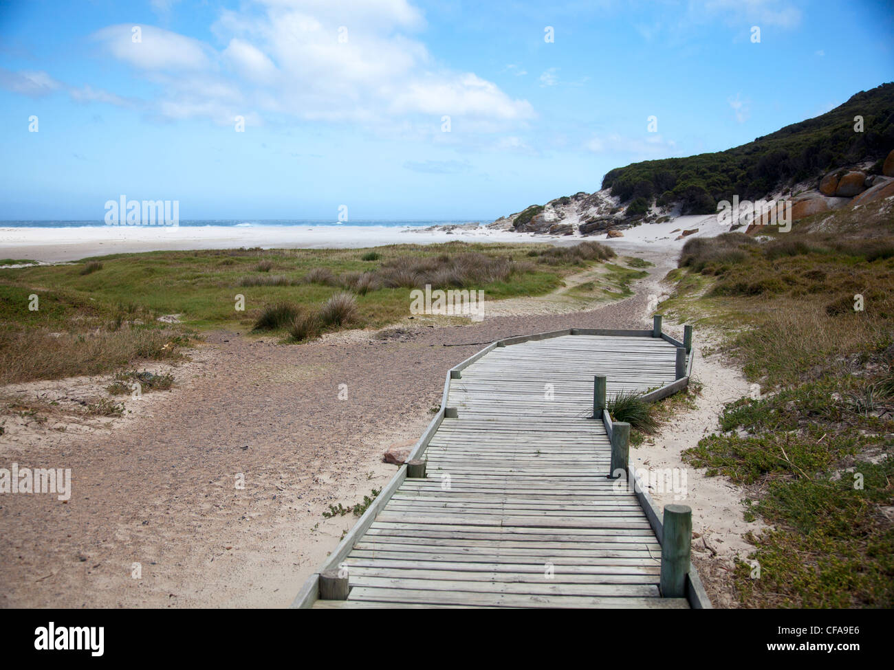 Noordhoek beach on Cape Peninsula West Cost South Africa Stock Photo