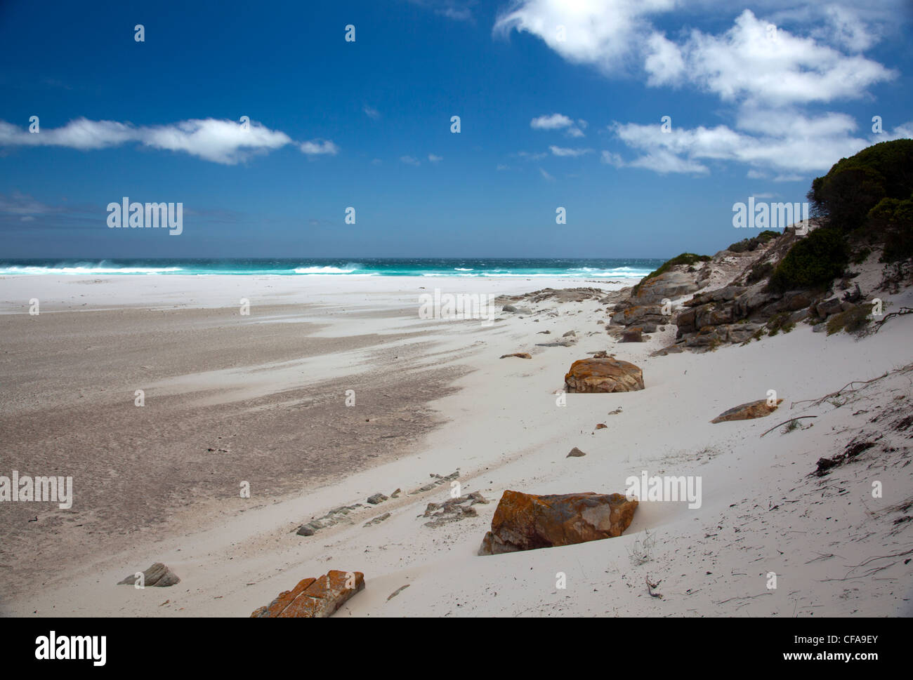 Noordhoek beach on Cape Peninsula West Cost South Africa Stock Photo