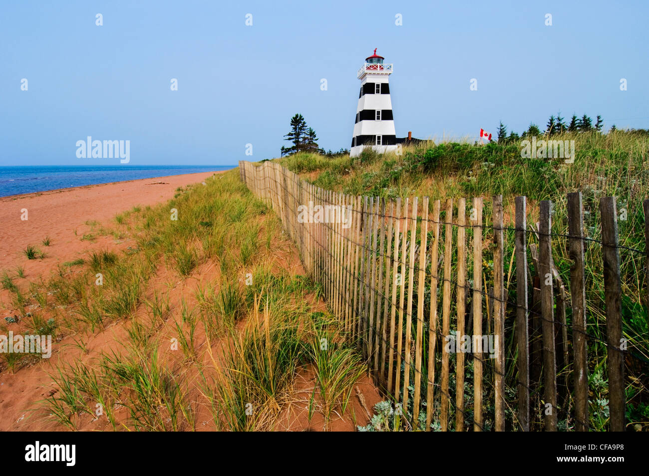 West Point Lighthouse. Cedar Dunes Provincial Park, Prince Edward