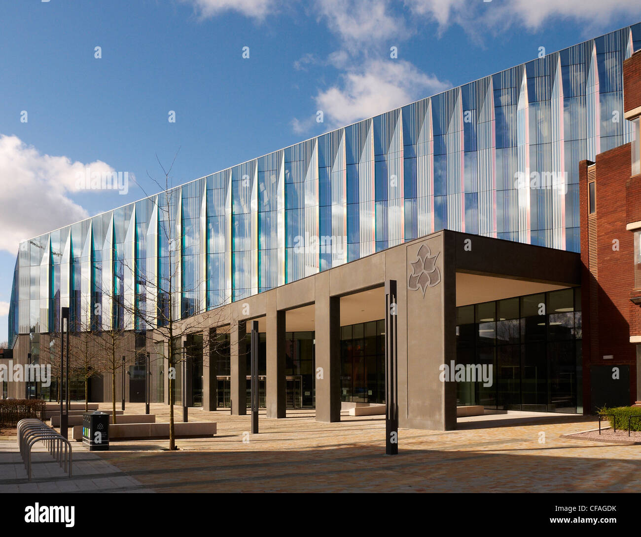 Manchester Metropolitan University Business School build in 2012 Stock