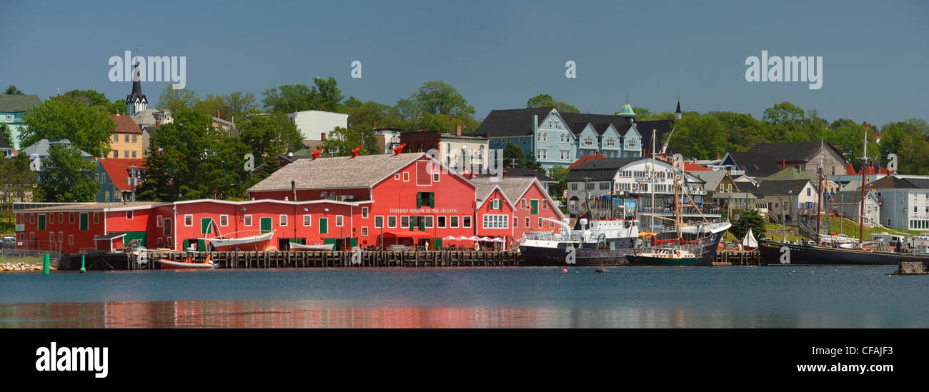 Lunenburg waterfront, Lunenburg, Nova Scotia, Canada Stock Photo Alamy