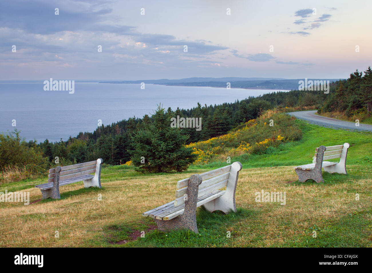 Cape Point, Nova Scotia, Canada Stock Photo Alamy