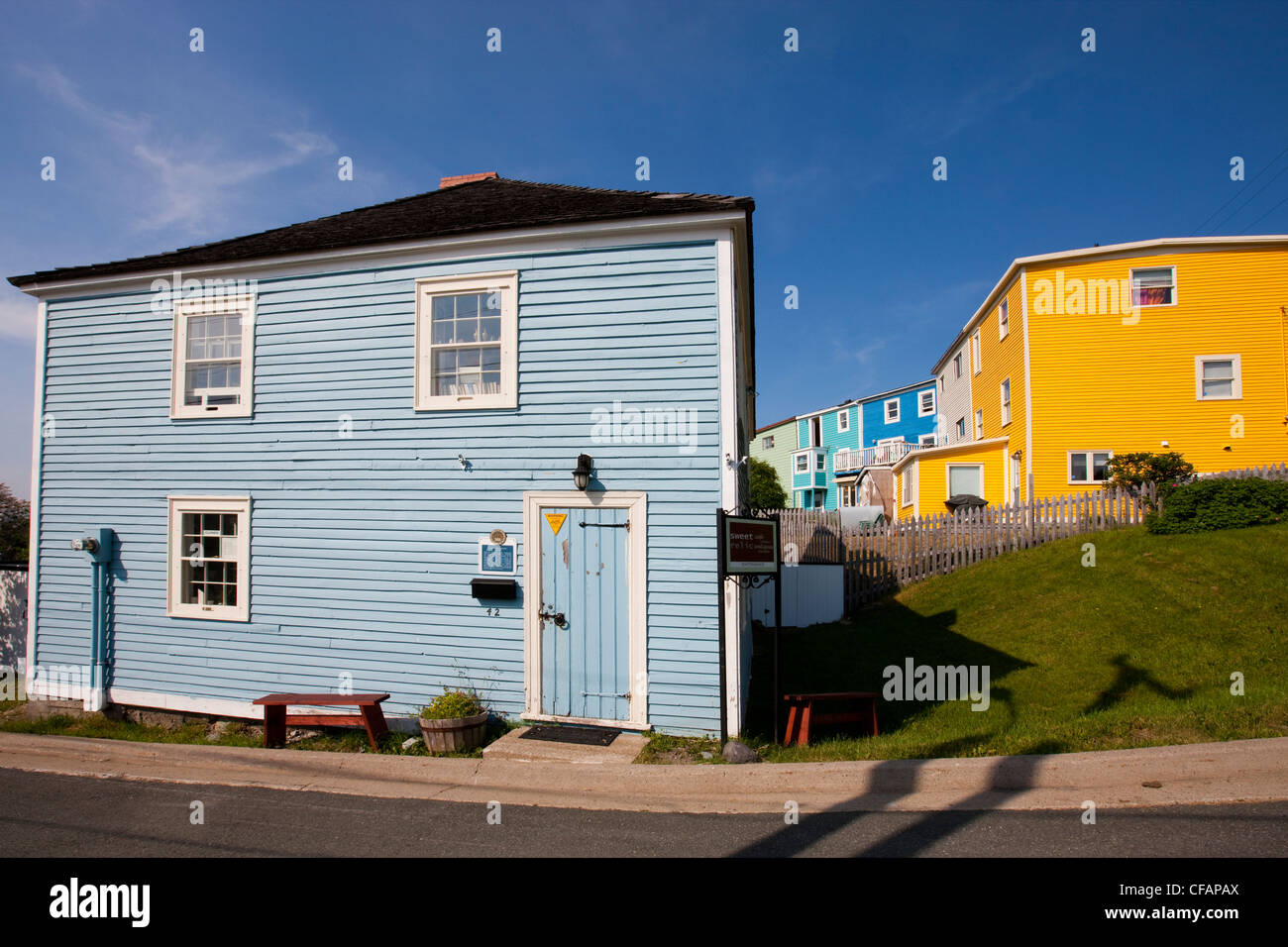 Historic Anderson House in St. John's, Newfoundland and Labrador, Canada. Stock Photo