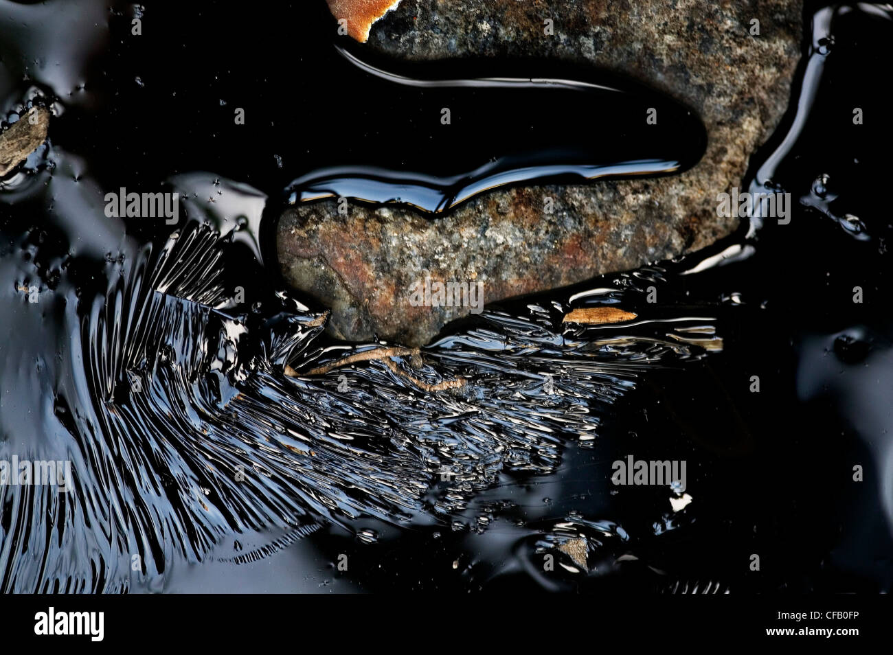 Closeup of melting tar on roadside Stock Photo Alamy