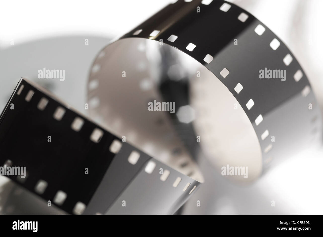 8mm movie film Stock Photo