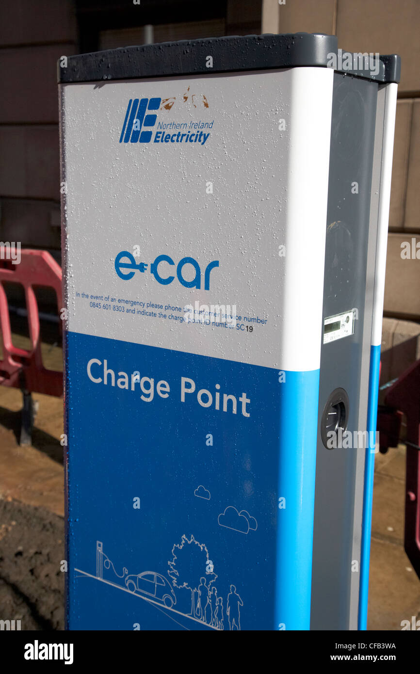 installation of new ecar northern ireland electricity electric car