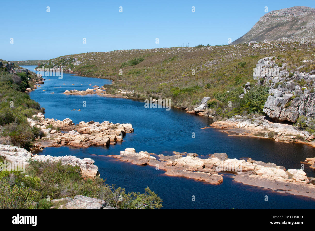 Palmiet River near Kleinmond Western Cape South Africa Stock Photo