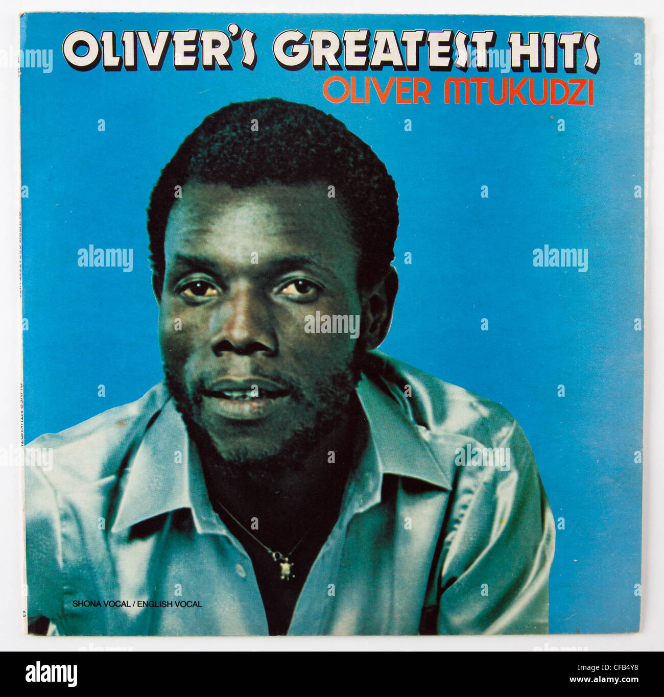 Oliver Mtukudzi, Oliver's greatest hits Stock Photo