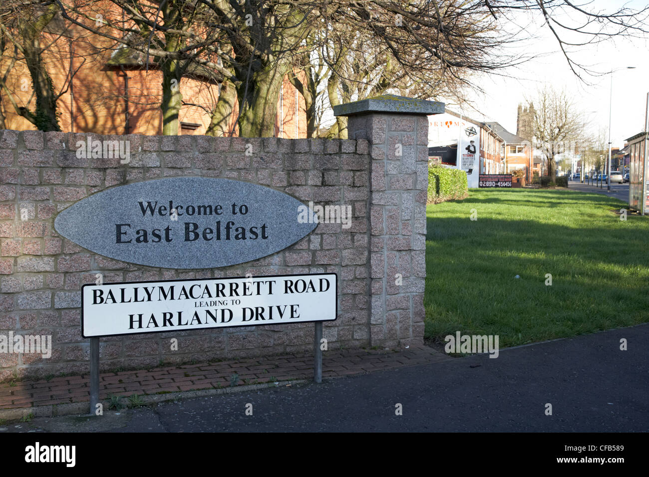 to belfast sign hires stock photography and images Alamy