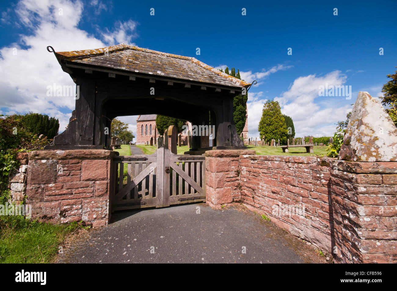 St Michaels Church, Ainstable in the Eden Valley, Cumbria Stock Photo ...