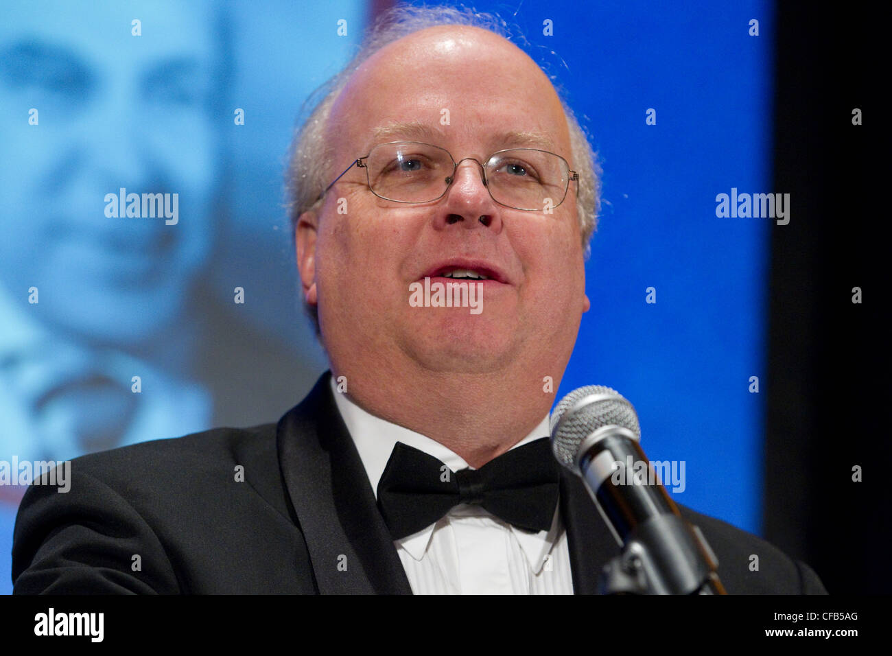 Former political advisor to President W. Bush Karl Rove speaks at the 2012 Texas