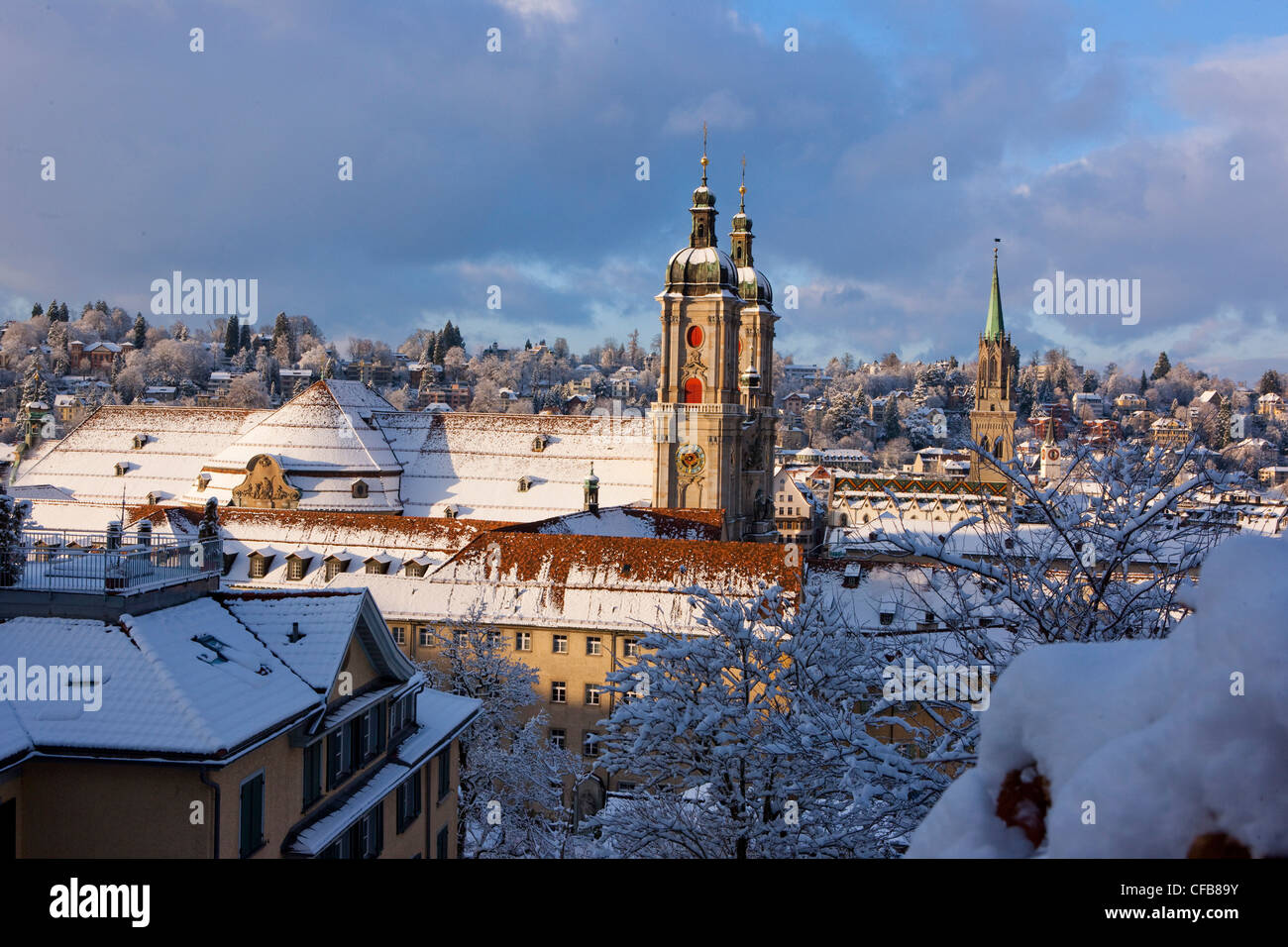 Church, religion, cloister, canton, St. Gallen, St. Gall, Switzerland