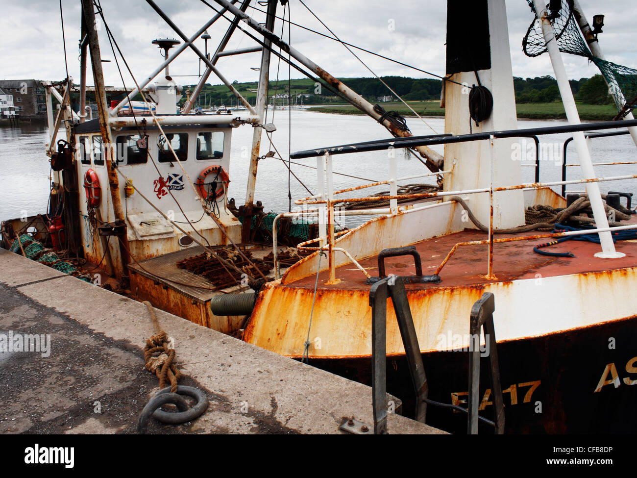 Solway Firth Fishing Boat High Resolution Stock Photography and Images ...