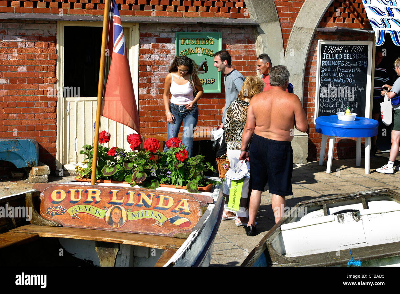 Brighton fish shop, London, UK Stock Photo Alamy