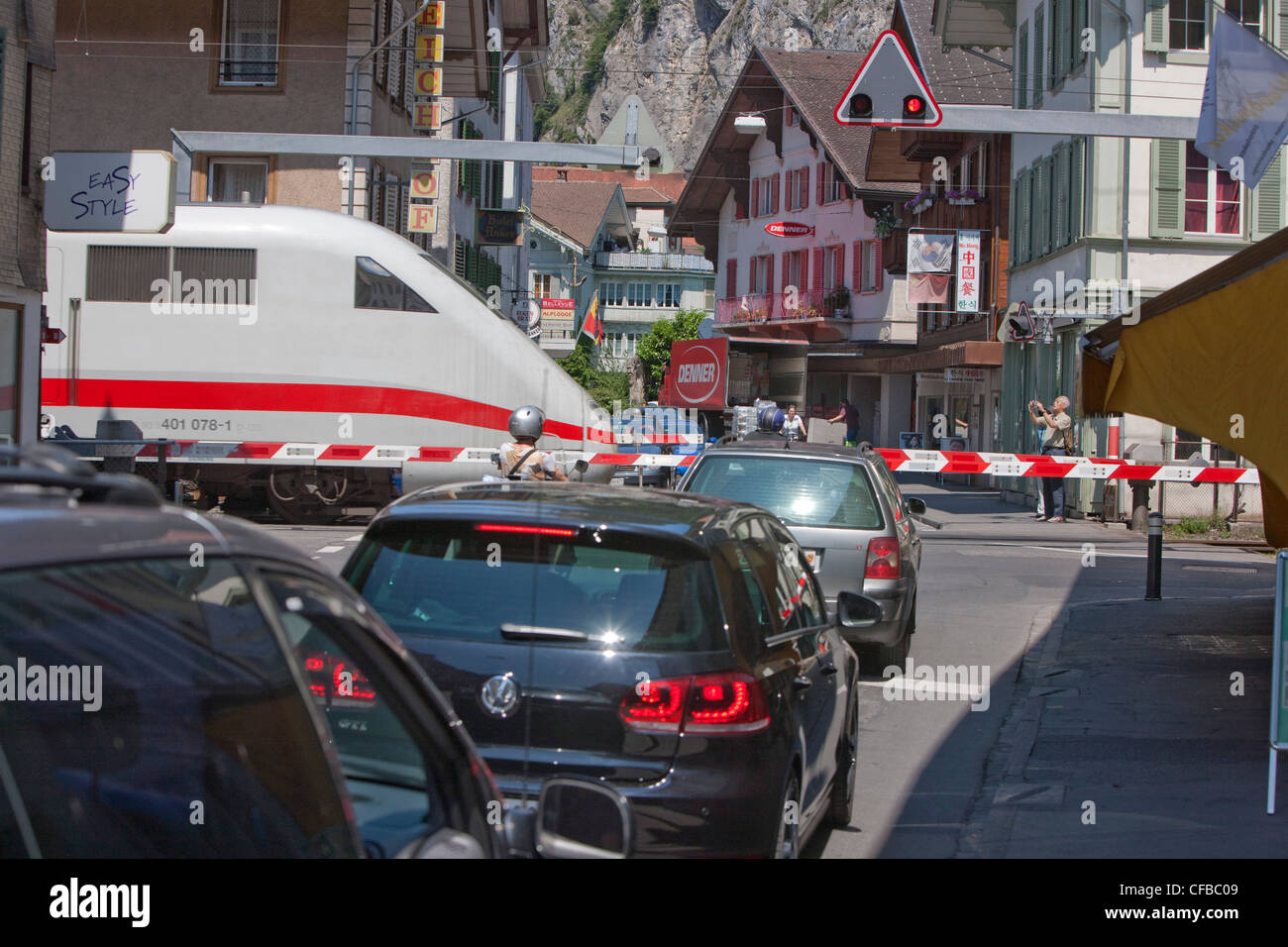 Canton Bern, town, city, road, railway, train, railroad, intercity