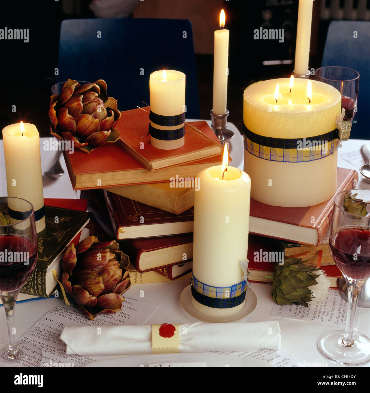 Burns night table setting Burns night on the th January commemorates ...