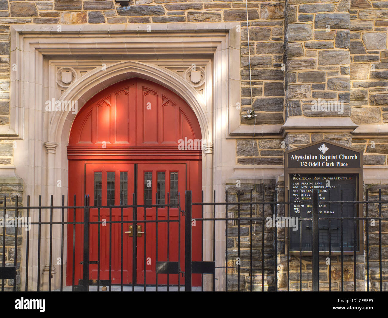 Abyssinian Baptist Church Harlem NYC Stock Photo - Alamy