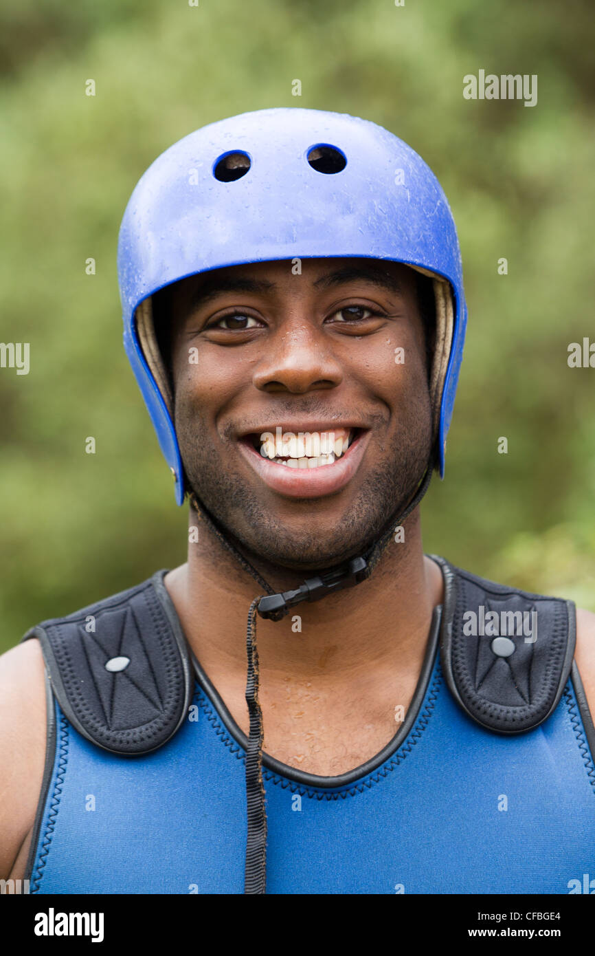 Adult Man Wearing Typical Water Sport Outfit Stock Photo Alamy