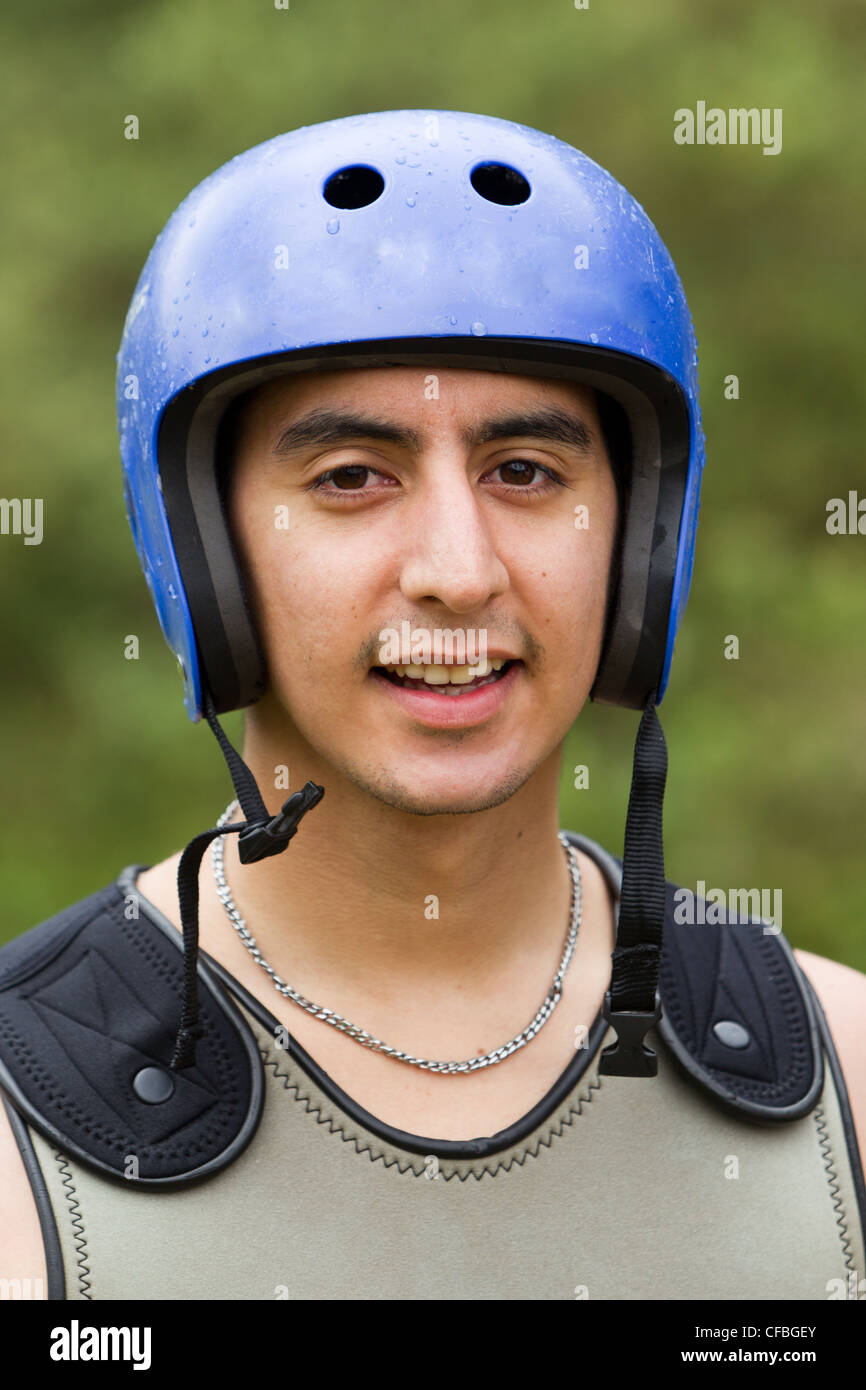 Adult Man Wearing Typical Water Sport Outfit Stock Photo Alamy
