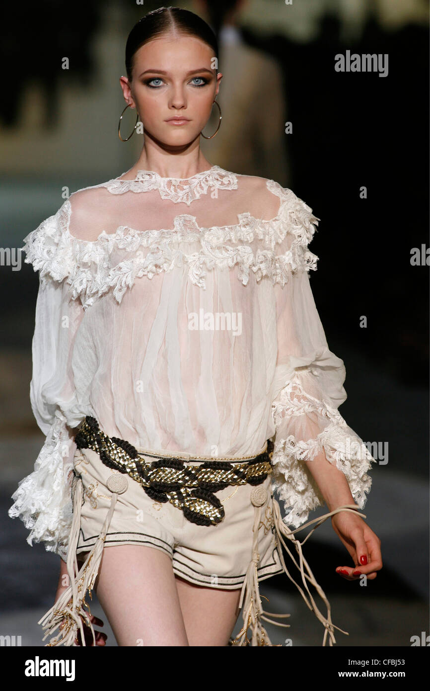 sheer peasant blouse