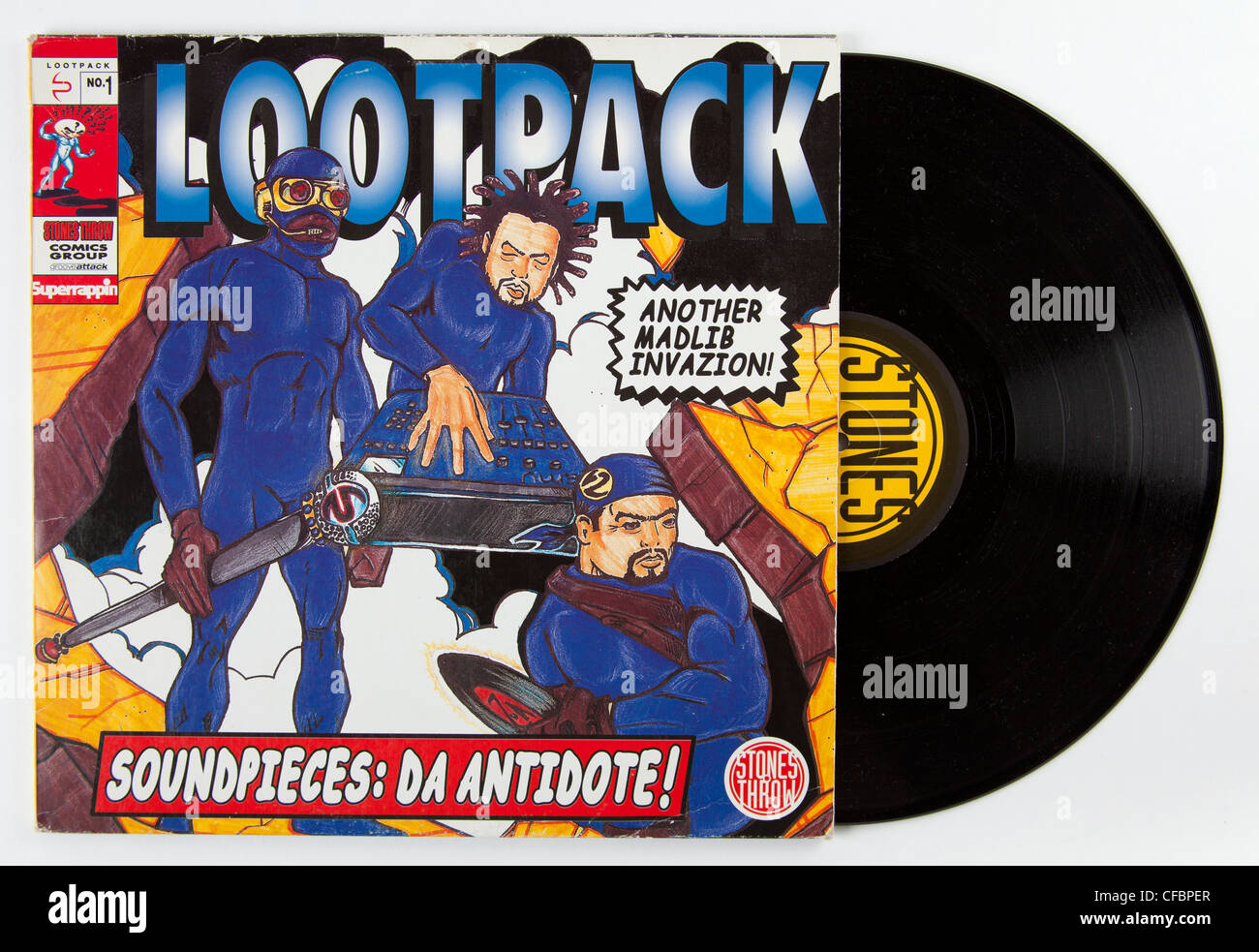 Lootpack, Soundpiece Da Anitdote album Stock Photo - Alamy