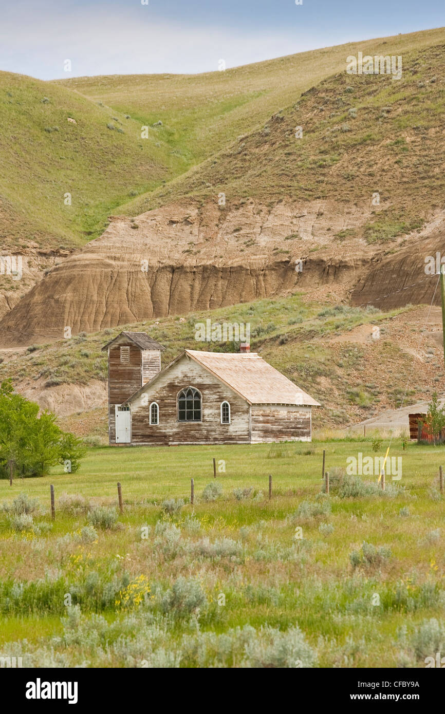 Abandoned building, Dorothy, Alberta Stock Photo Alamy