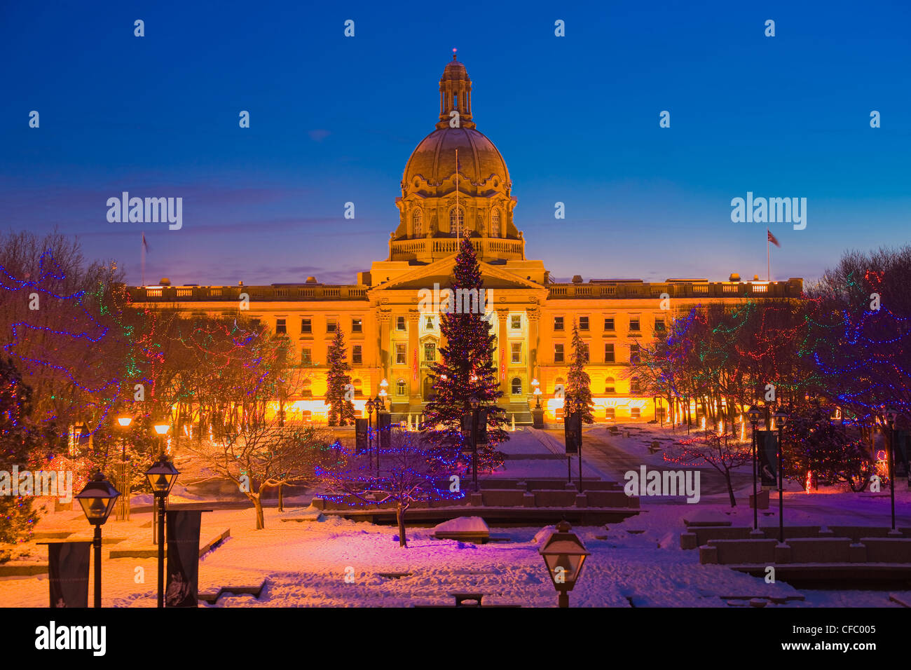 City of edmonton christmas tree hires stock photography and images Alamy