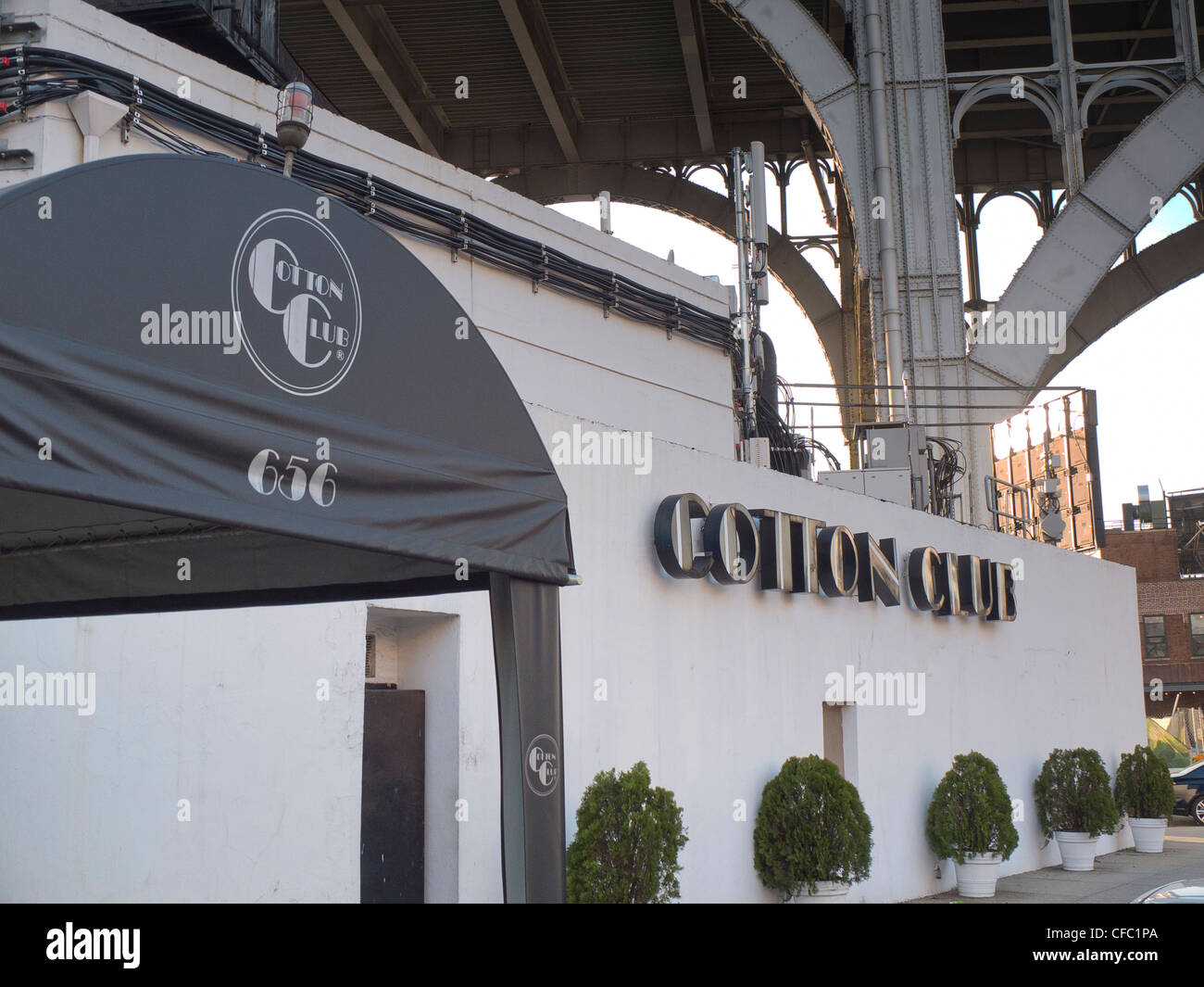 Cotton club in Harlem Stock Photo Alamy