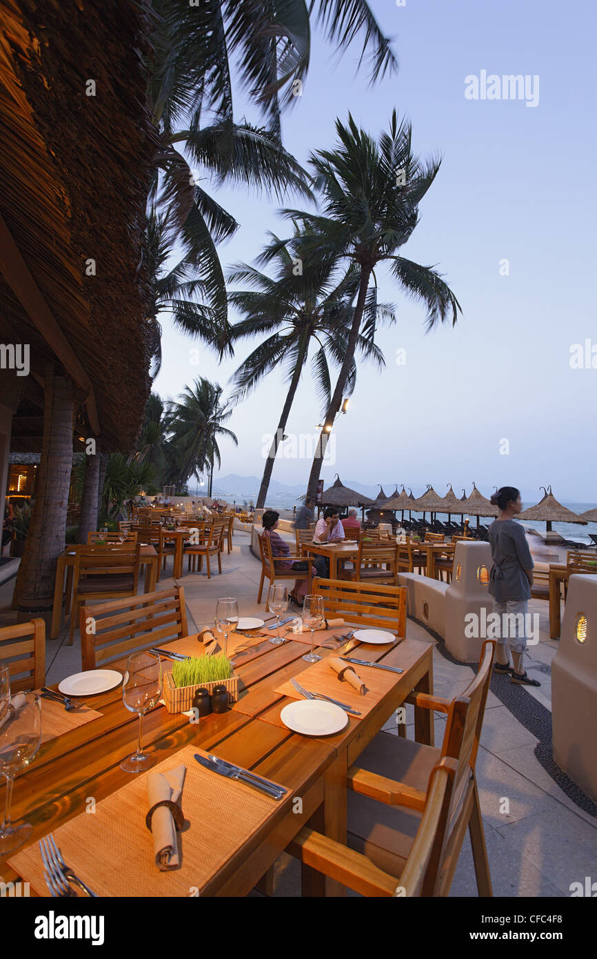 Bar, Sailing Club, Nha Trang, Khanh Ha, Vietnam Stock Photo