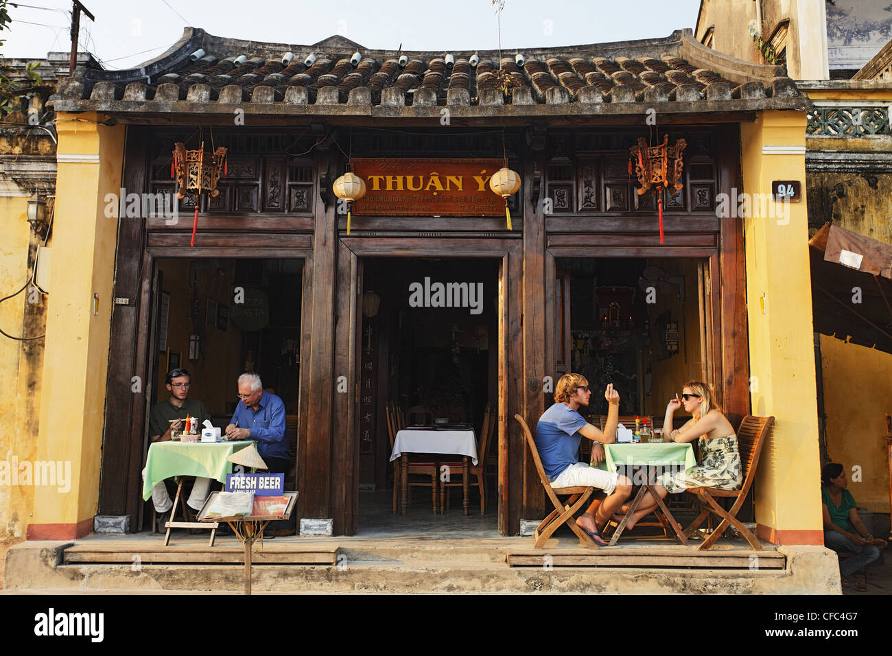 Restaurant, Hoi An, Annam, Vietnam Stock Photo Alamy