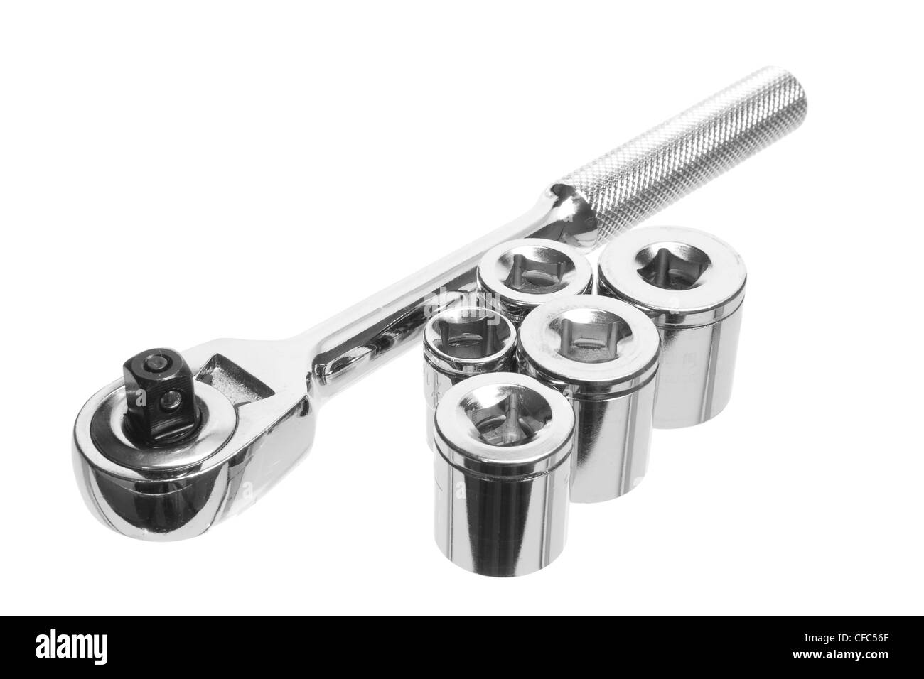 Socket Spanner Wrench Stock Photo Alamy