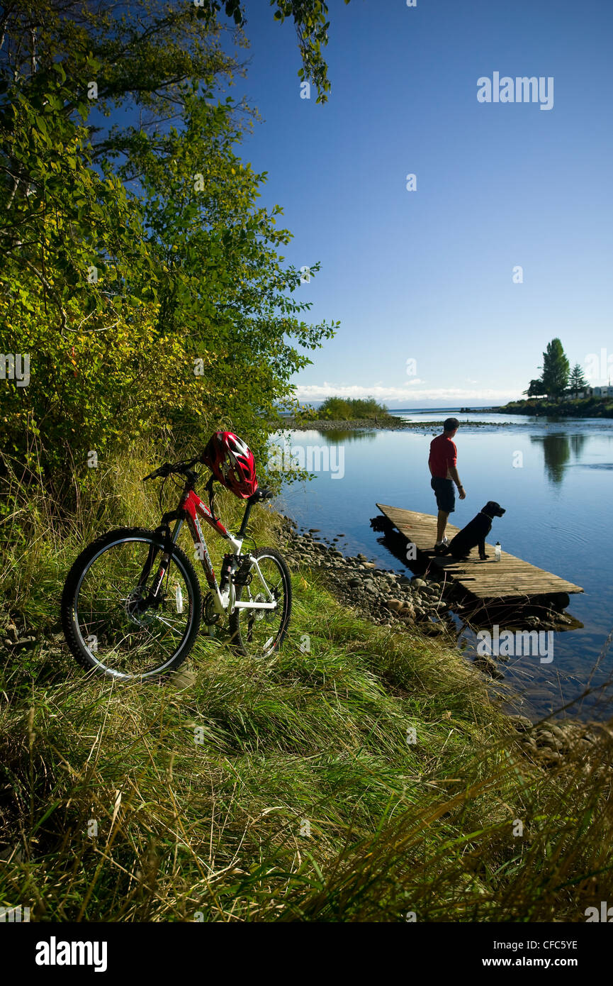 The Oyster River popular setting summertime Stock Photo Alamy