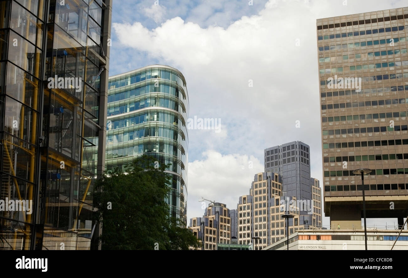 London Wall, London, EC2, England Stock Photo Alamy