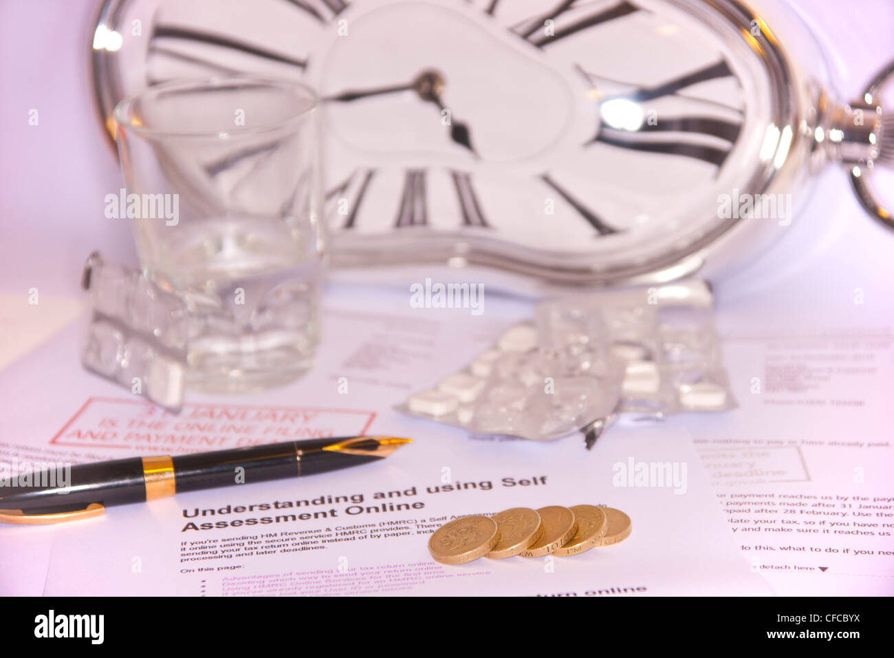 financial-concept-tax-self-assessment-deadline-stock-photo-alamy