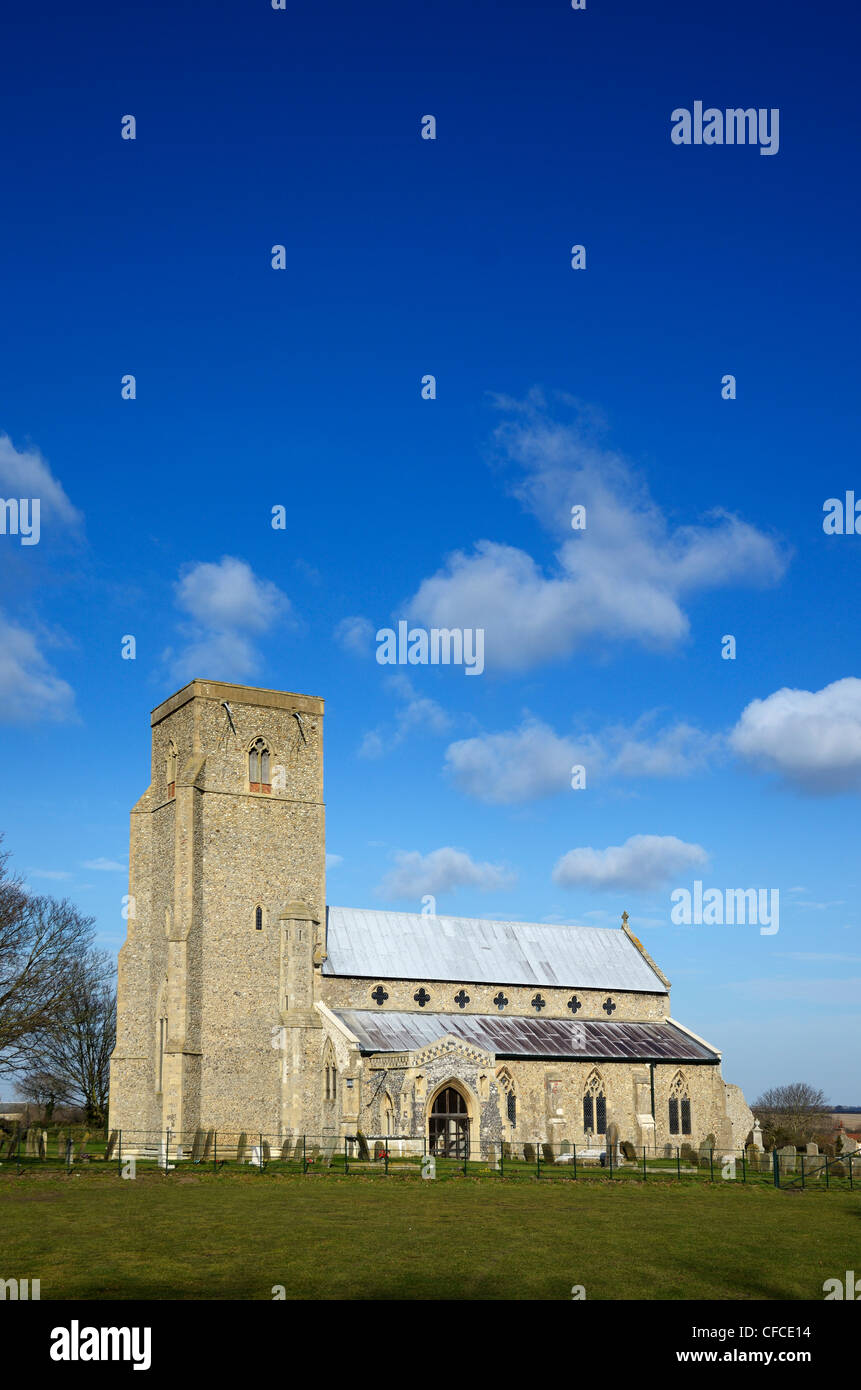 The Church of St Peter, Great Walsingham, Norfolk, UK Stock Photo