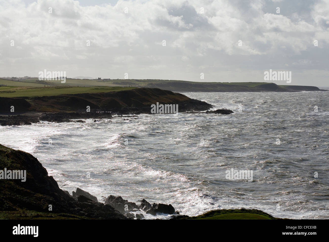 Borth Wen Nefyn Lleyn Peninsula Gwynedd Wales Stock Photo