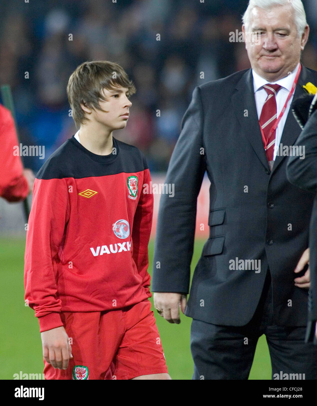 Edward Speed Edward Speed, son of the late Wales Football Manager Gary with Phil ...
