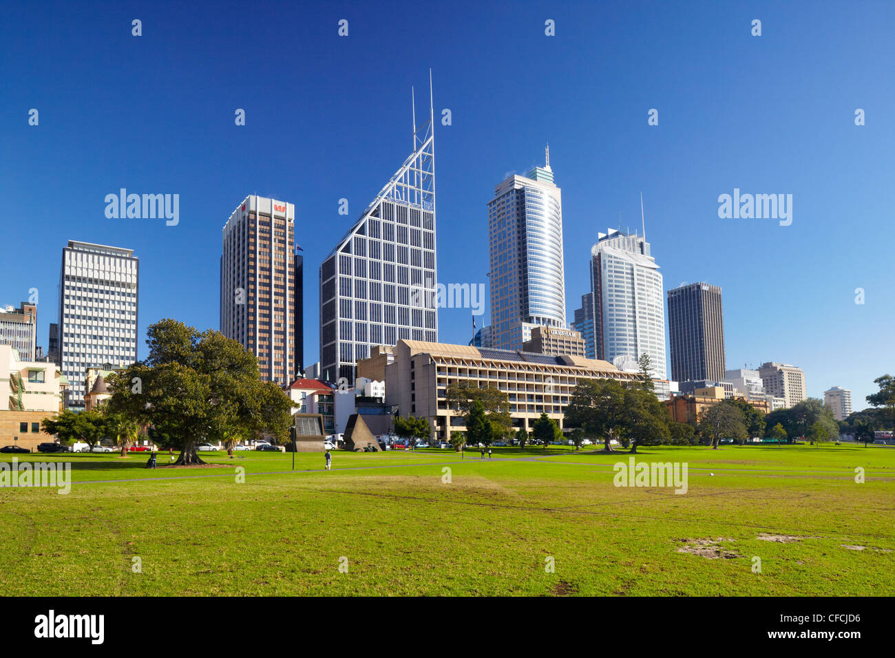 The Domain, Sydney, Australia Stock Photo